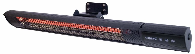 Sunred sieninis šildytuvas RD-DARK-25, 2500 W, Juodas