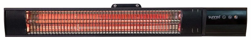 Sunred sieninis šildytuvas RD-DARK-25, 2500 W, Juodas