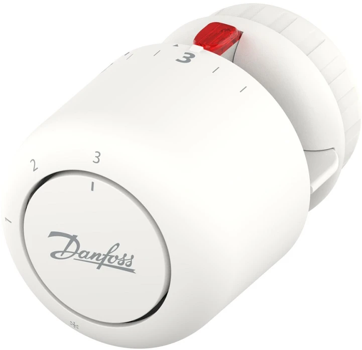 Termostatinė galva Danfoss Aero, 7°C-22°C, RA, su apsauga nuo vagystės