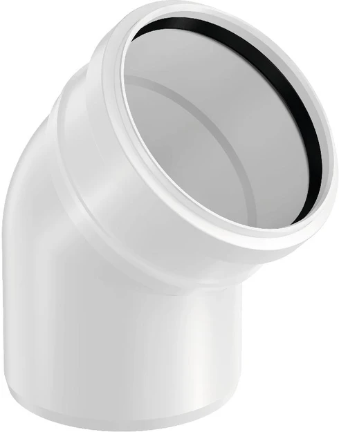 Uponor Decibel alkūnė 50 45°