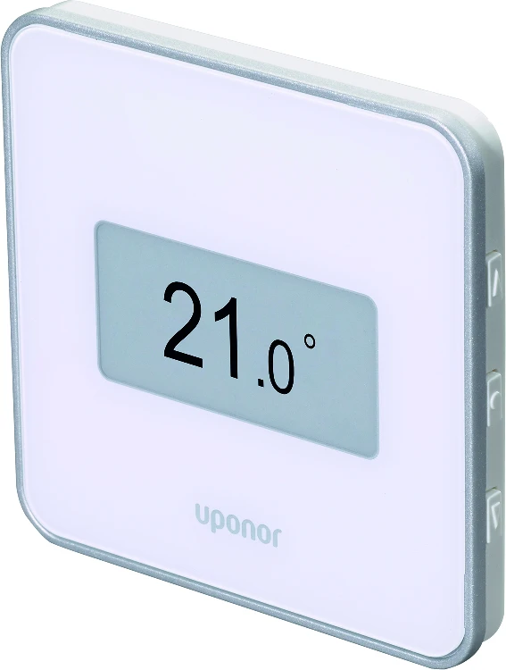 Šildomų grindų automatika Uponor Smatrix Pulse, Termostatas D+RH Style T-169 baltas