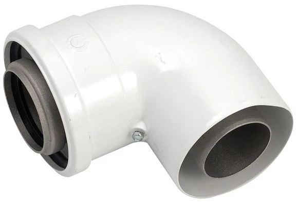 Vaillant dūmtraukio alkūnė 87°, d. 60/100 mm sistemai