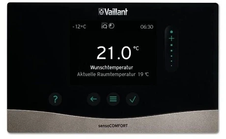 Vaillant temperatūros valdiklis multiMATIC VRC 720/2 (juodas)