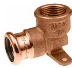 Varinė pres. alkūnė tvirtinama su vid.sr. KAN-therm, d.18xR1/2"v
