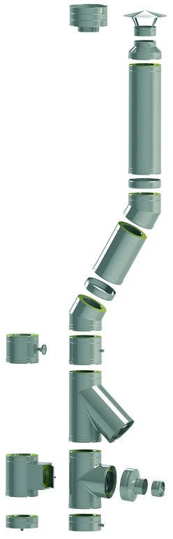 Vilpros Pramone DW trišakis NPNP d.180/230 85°
