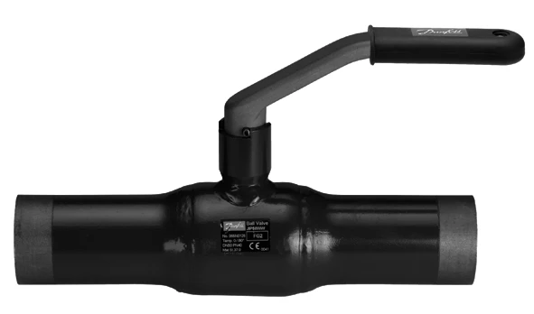 Danfoss JIP-WW suvirinamas rutulinis vožtuvas, 180C, DN32/PN25, 41m3/h
