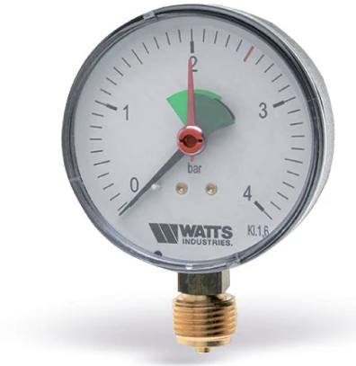 Watts Industries Manometras 4b 63/4 1/4" RAD (10007722)