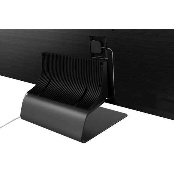 Televizorius Samsung QE55Q95TAT 139,7 cm (55") 4K Ultra HD Smart TV „Wi-Fi“ Juoda, Sidabras