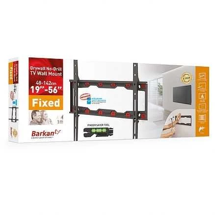 Laikiklis BARKAN ND300.B 29"-65" TV, fiksuotas, gipso kartono sienai