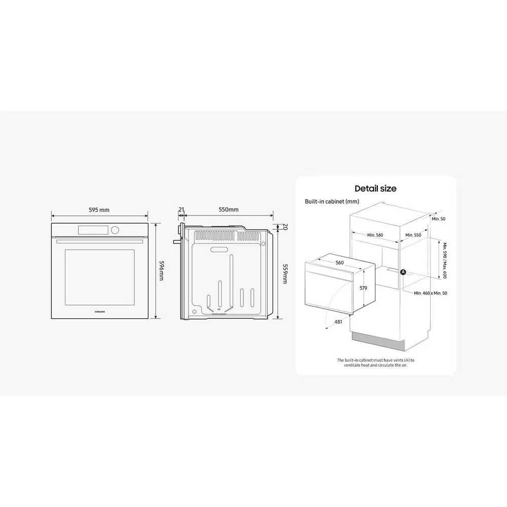 Orkaitė Samsung NV7B4245VAK/U3
