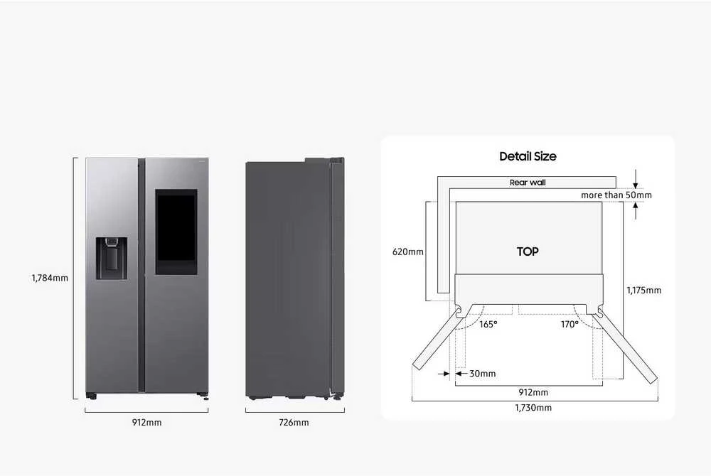Samsung RS90F66BEFEO