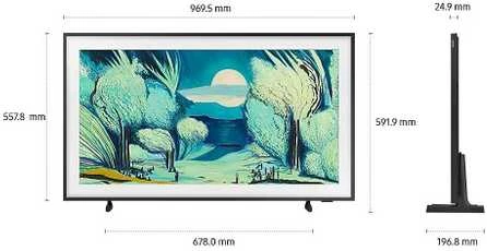 Televizorius Samsung QE43LS03FAUXXH 2025 m. modelis