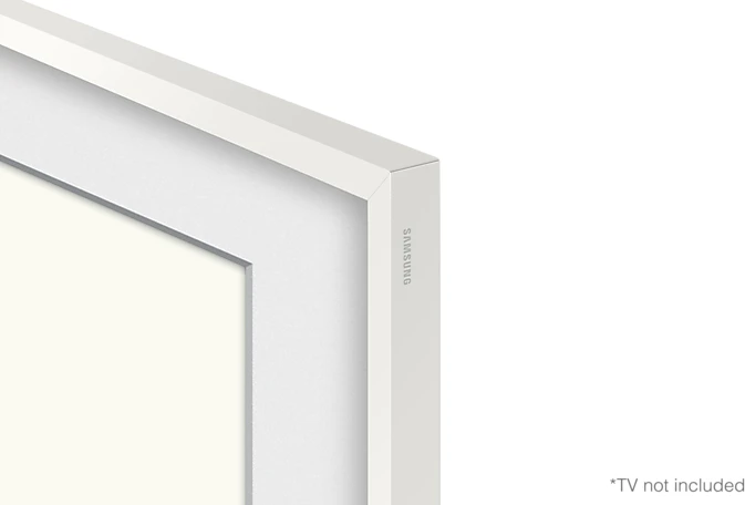 SAMSUNG Frame 50 Baltas Modern 2021 90 degree square