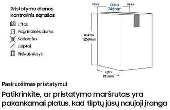 Skalbimo mašina Samsung WD18DB8995BZT2