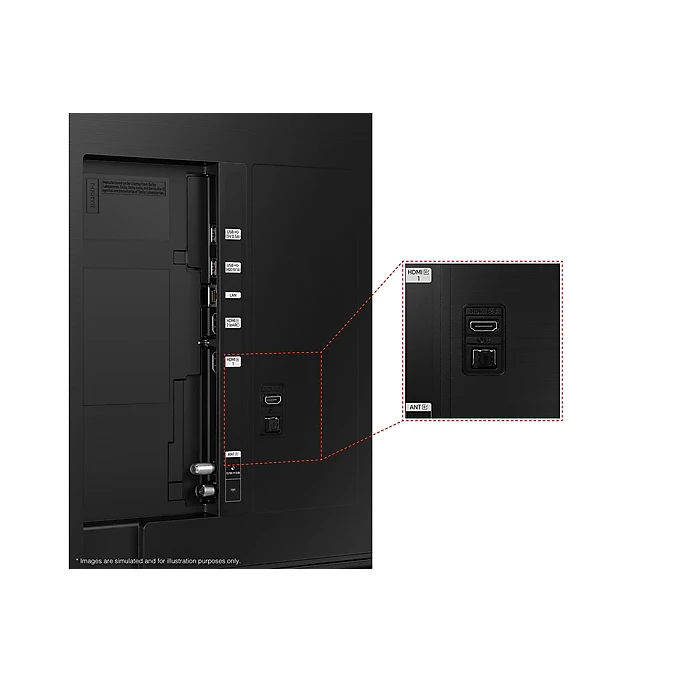 Televizorius SAMSUNG UE43BU8072UXXH Smart 43" UHD 50Hz 3xHDMI 2xUSB