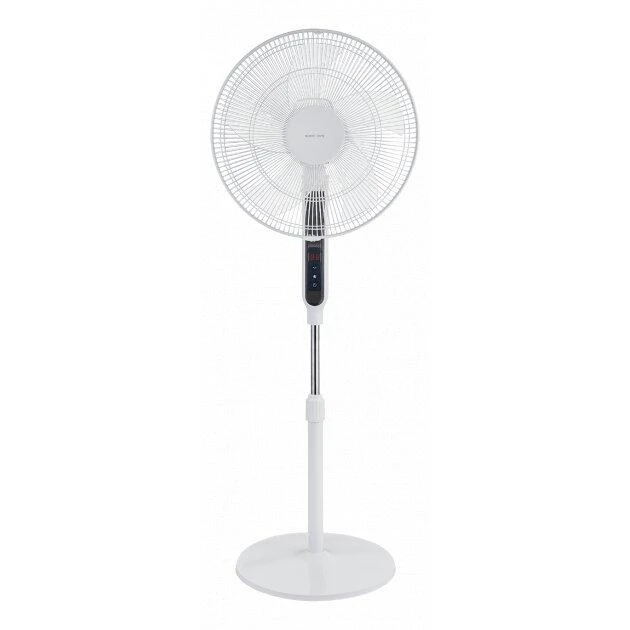 Ventiliatorius su stovu „Nordic Home“ FT-529, Baltos spalvos