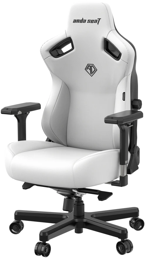 Žaidimų kėdė AndaSeat Kaiser 3 XL, Balta, PVC oda