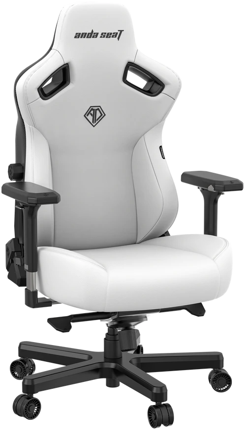 Žaidimų kėdė AndaSeat Kaiser 3 XL, Balta, PVC oda