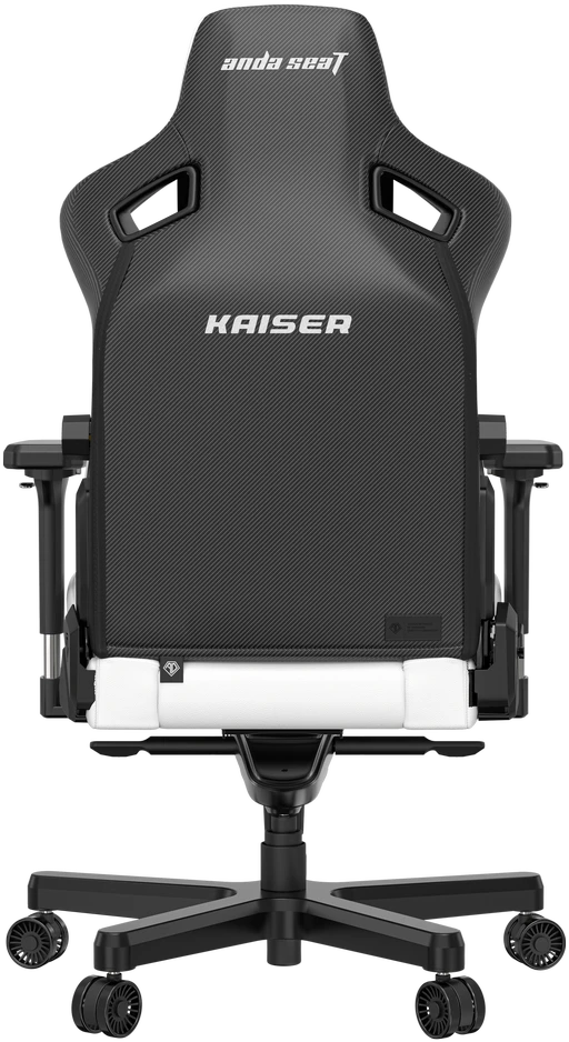 Žaidimų kėdė AndaSeat Kaiser 3 XL, Balta, PVC oda