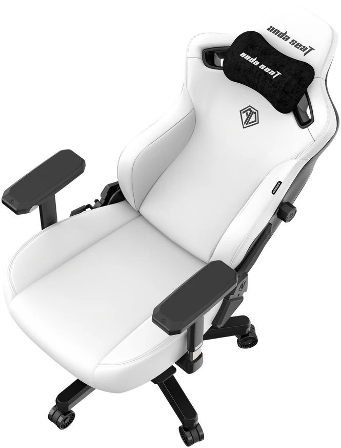 Žaidimų kėdė AndaSeat Kaiser 3 XL, Balta, PVC oda