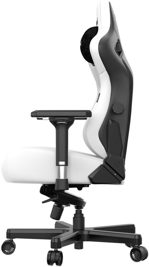 Žaidimų kėdė AndaSeat Kaiser 3 XL, Balta, PVC oda