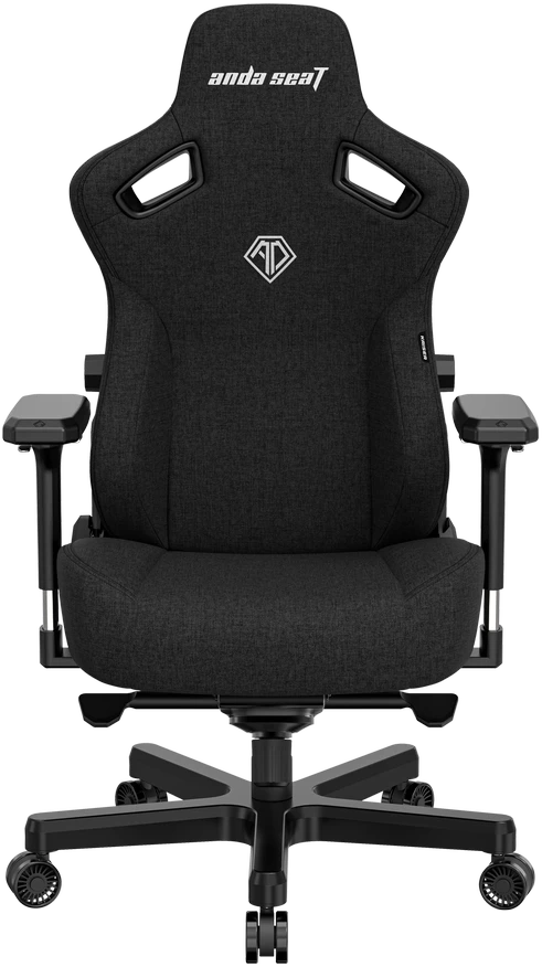 Žaidimų kėdė AndaSeat Kaiser 3 XL, Juoda, medžiaginė