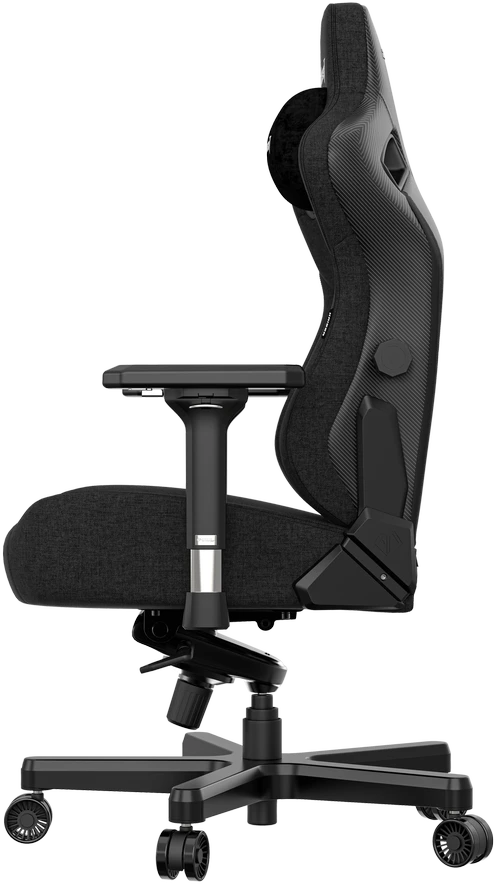 Žaidimų kėdė AndaSeat Kaiser 3 XL, Juoda, medžiaginė