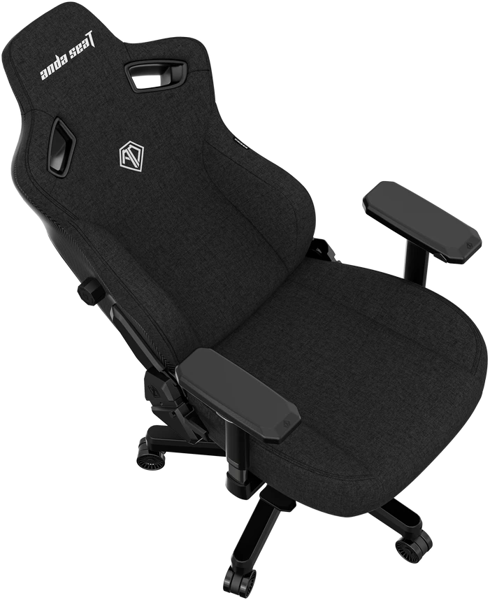 Žaidimų kėdė AndaSeat Kaiser 3 XL, Juoda, medžiaginė
