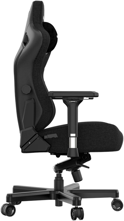 Žaidimų kėdė AndaSeat Kaiser 3 XL, Juoda, medžiaginė