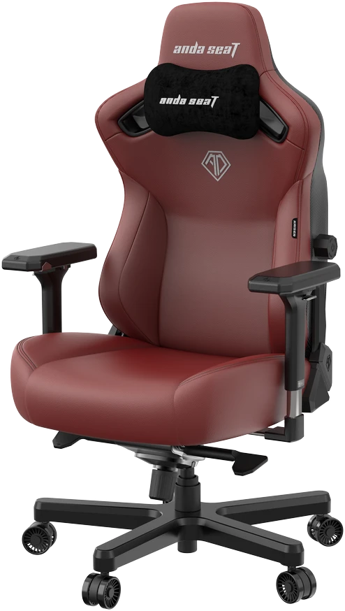 Žaidimų kėdė AndaSeat Kaiser 3 XL, Raudona, PVC oda