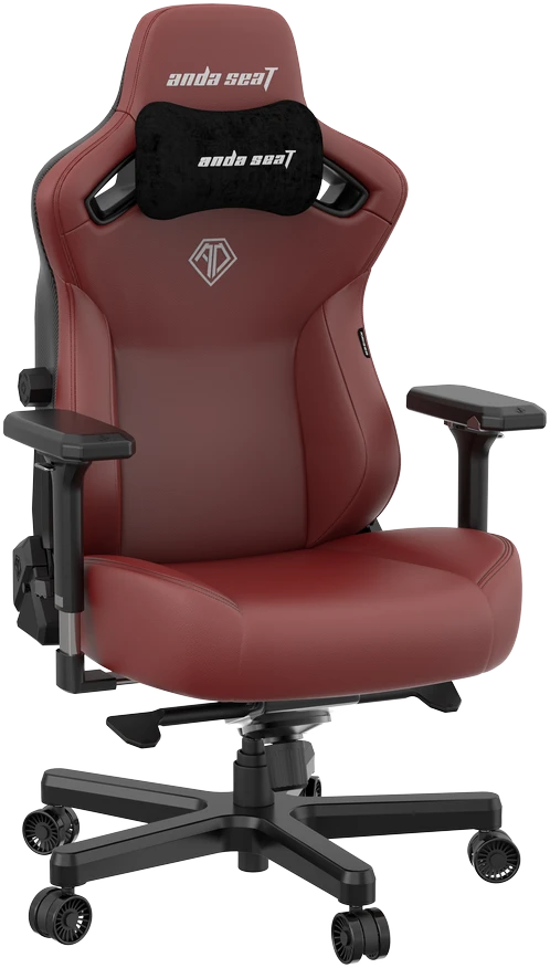 Žaidimų kėdė AndaSeat Kaiser 3 XL, Raudona, PVC oda