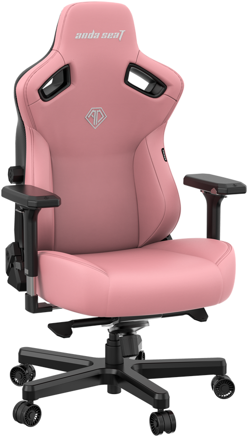 Žaidimų kėdė AndaSeat Kaiser 3 XL, Rožinė, PVC Leather
