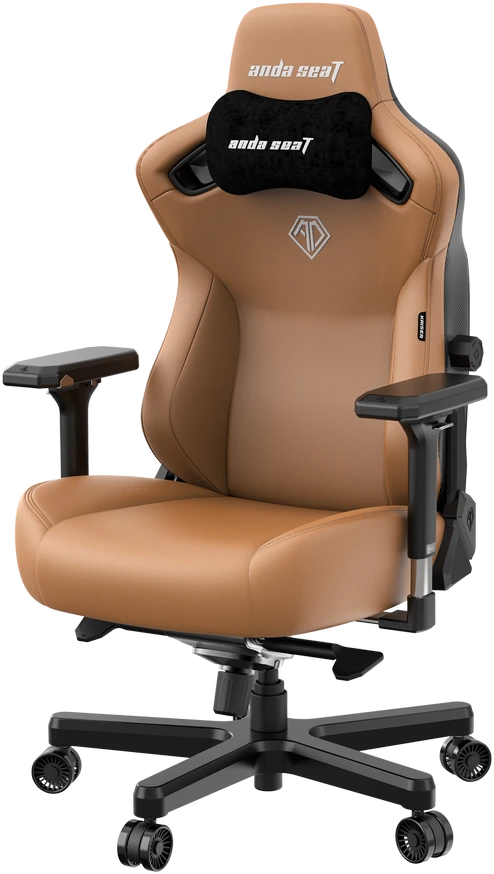 Žaidimų kėdė AndaSeat Kaiser 3 XL, Ruda, PVC oda
