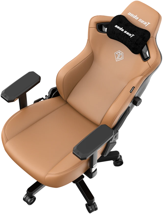 Žaidimų kėdė AndaSeat Kaiser 3 XL, Ruda, PVC oda