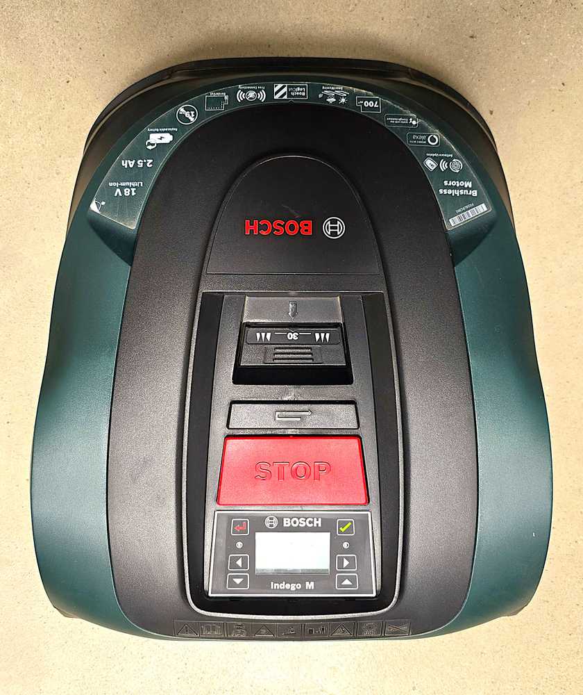 Bosch Indego Fehlercodes