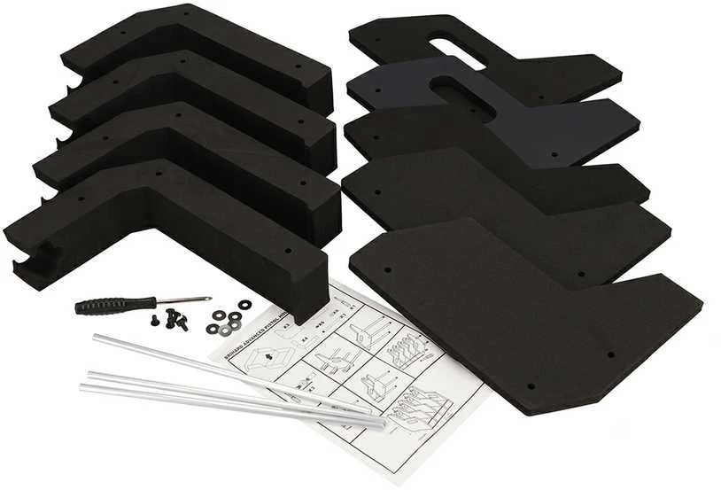 BRIHARD ADVANCED 4-GUNS FOAM HOLDER PISTOLETŲ STOVAS