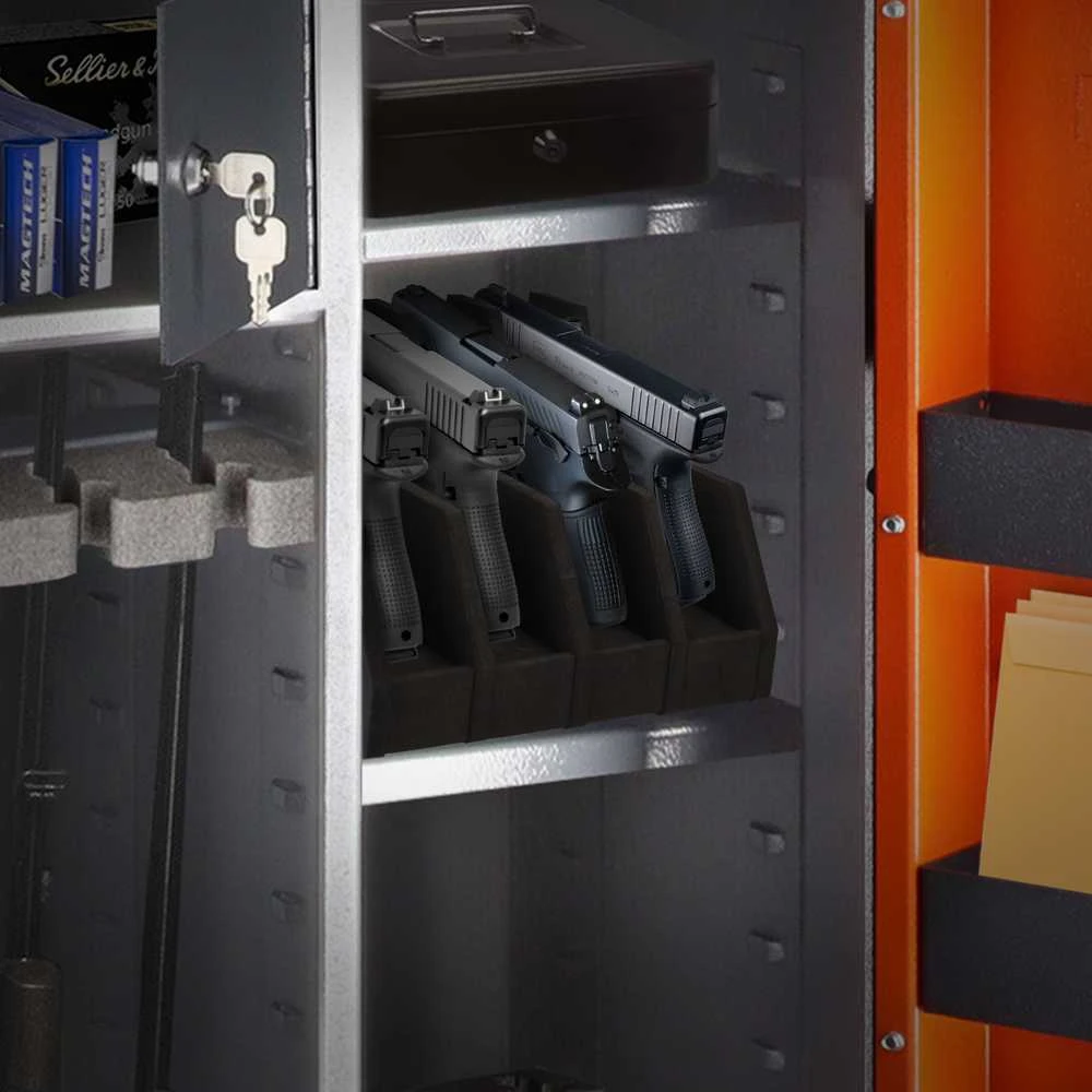 BRIHARD ADVANCED 4-GUNS FOAM HOLDER PISTOLETŲ STOVAS