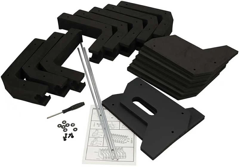 BRIHARD ADVANCED 8-GUNS FOAM HOLDER PISTOLETŲ STOVAS