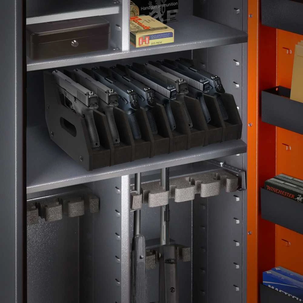 BRIHARD ADVANCED 8-GUNS FOAM HOLDER PISTOLETŲ STOVAS