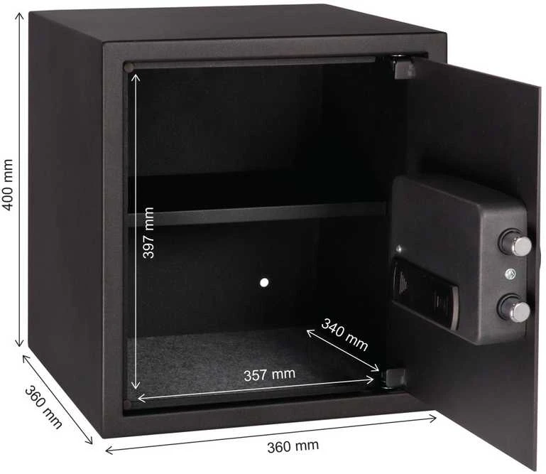 Brihard Business LED E Black Pearl Baldinis seifas