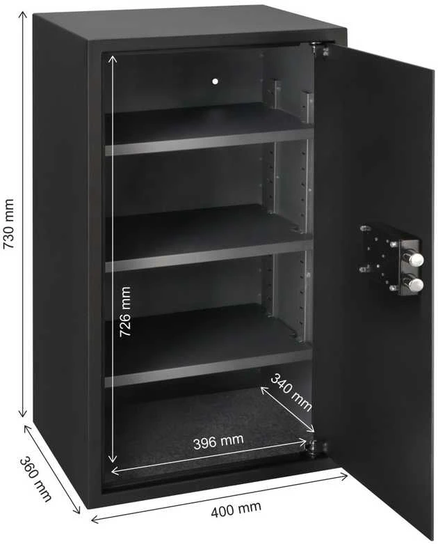 Brihard BUSINESS XXL K pastatomas seifas