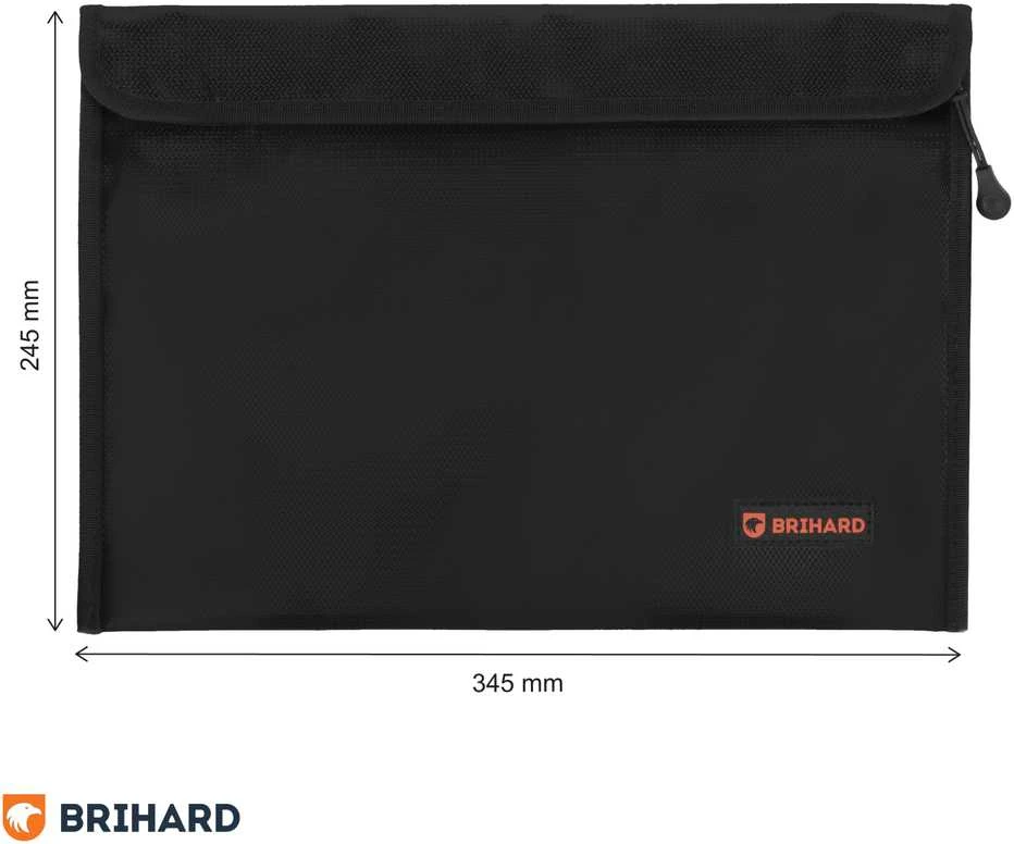 BRIHARD FIRE PROOF DOCUMENTS BAG