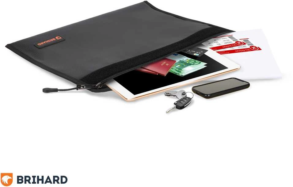 BRIHARD FIRE PROOF DOCUMENTS BAG