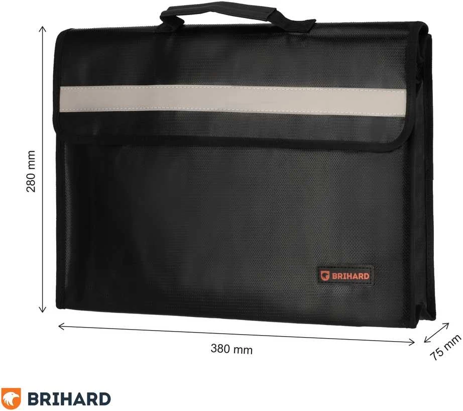BRIHARD FIRE PROOF DOCUMENTS CASE