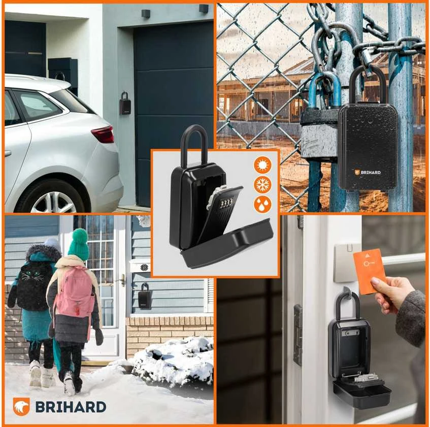 Brihard Key Lock Box All Season Shackle XL