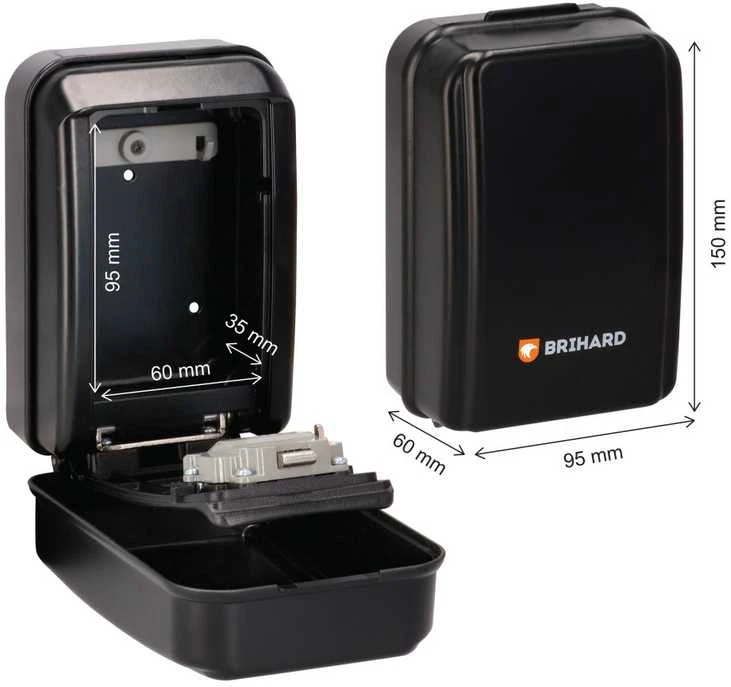 Brihard Key Lock Box All Season XL