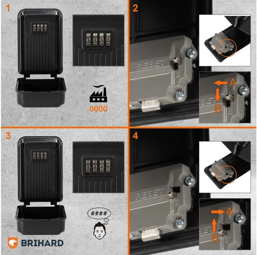 Brihard Key Lock Box All Season XL