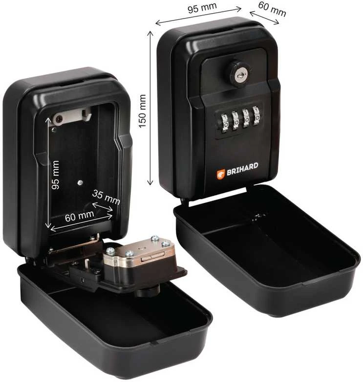 Brihard Key Lock Box All Season XL Emergency key