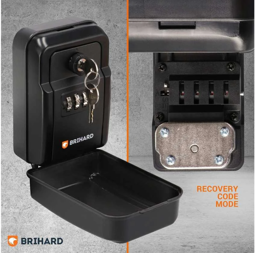 Brihard Key Lock Box All Season XL Emergency key