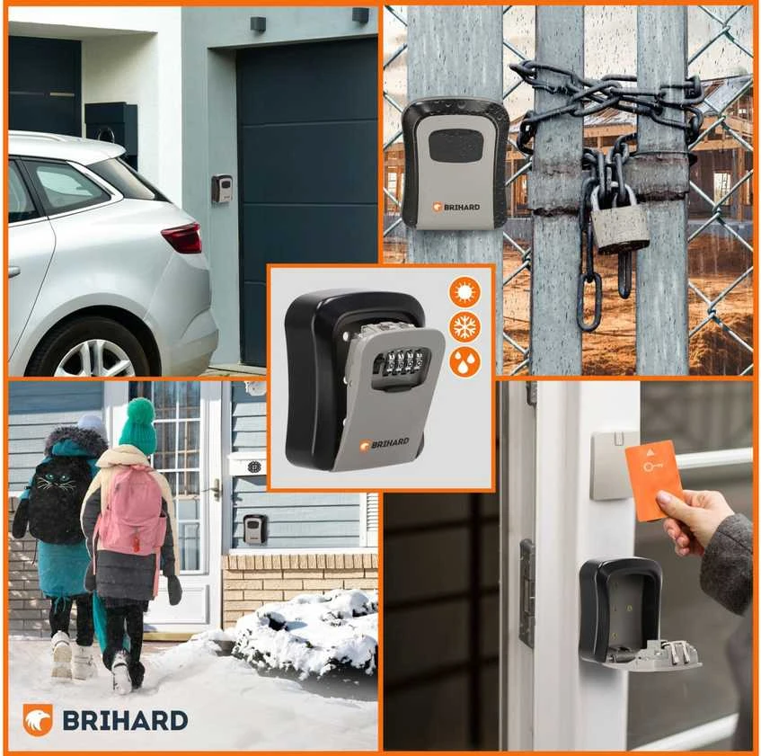 Brihard Key Lock Box Outdoor